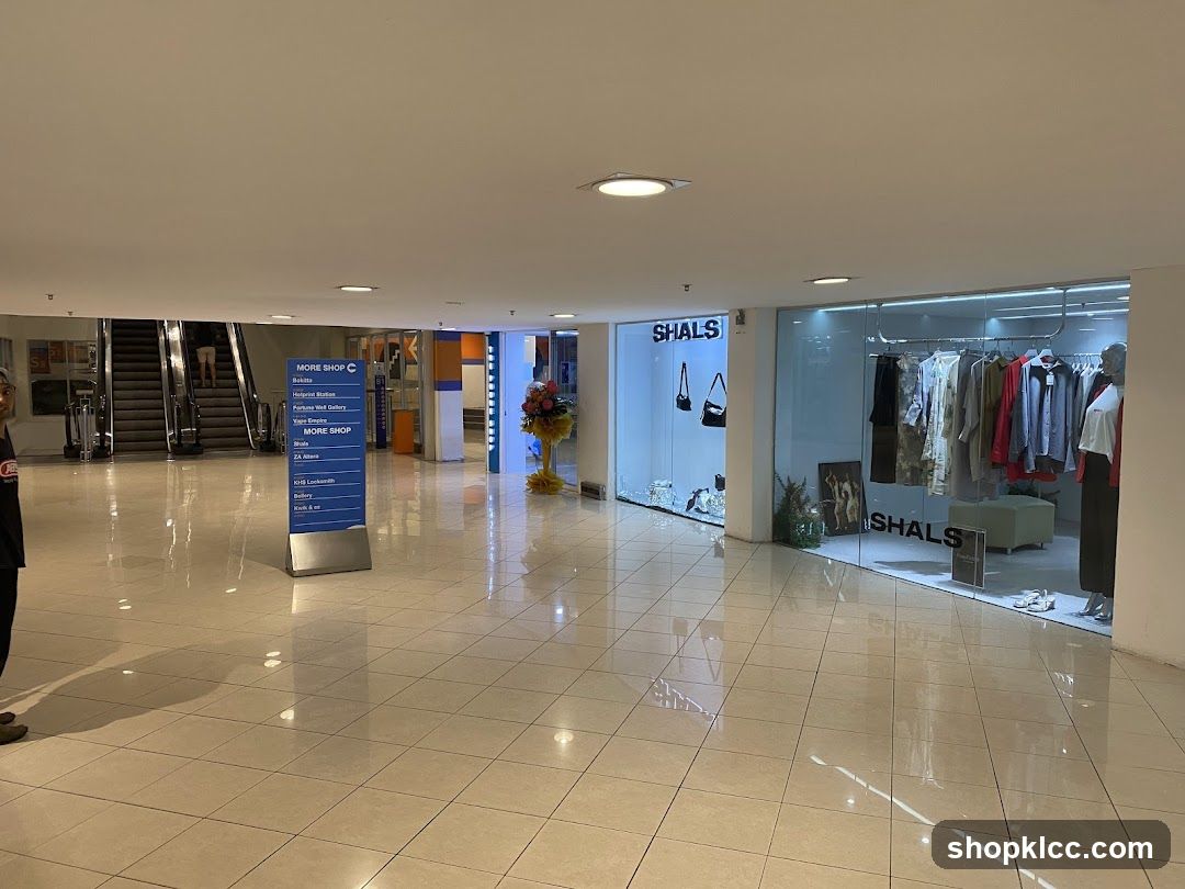 Shopping Mall Corridor