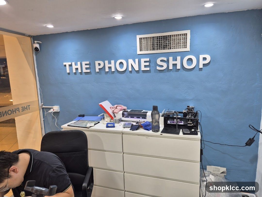 The Phone Shop Interior
