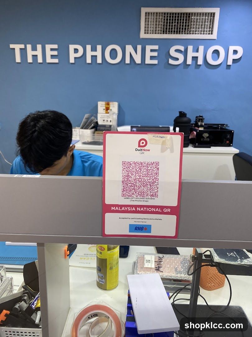 Phone Shop Interior