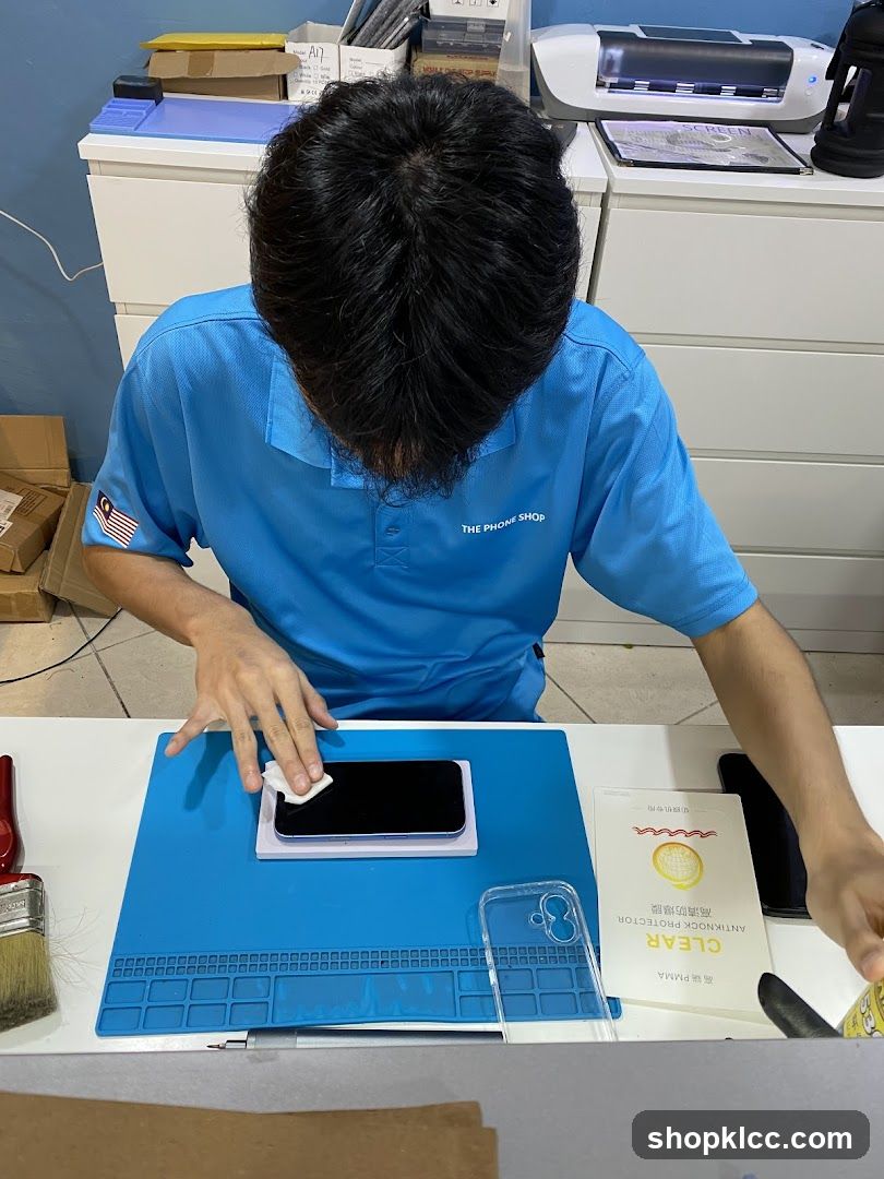 Phone Repair Shop Interior