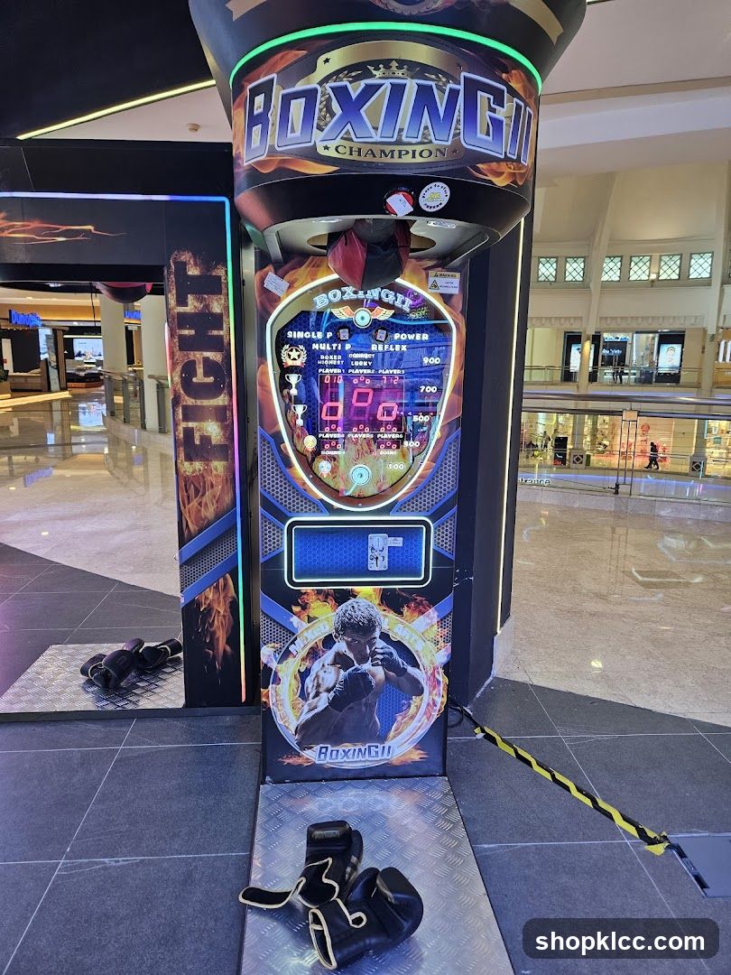 Boxing Game Machine in Mall