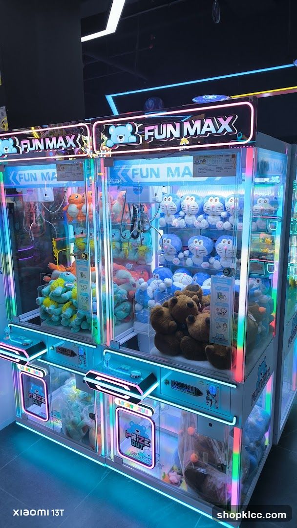 Claw Machines with Plush Toys
