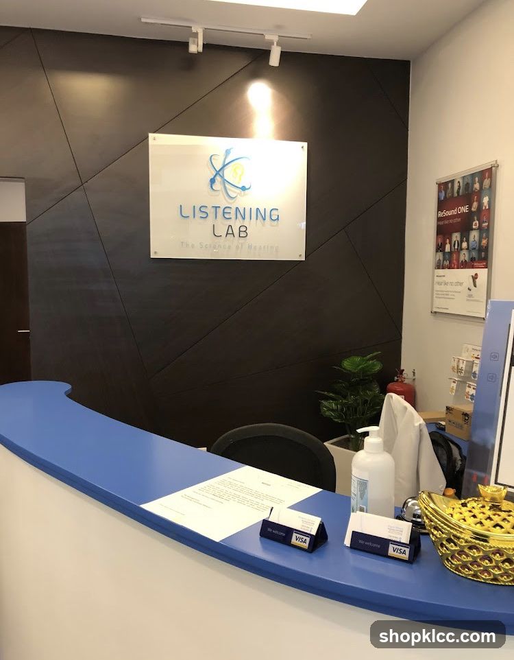 Listening Lab Reception Area