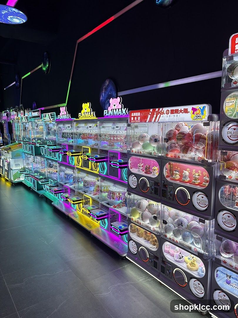 Gacha Machine Row