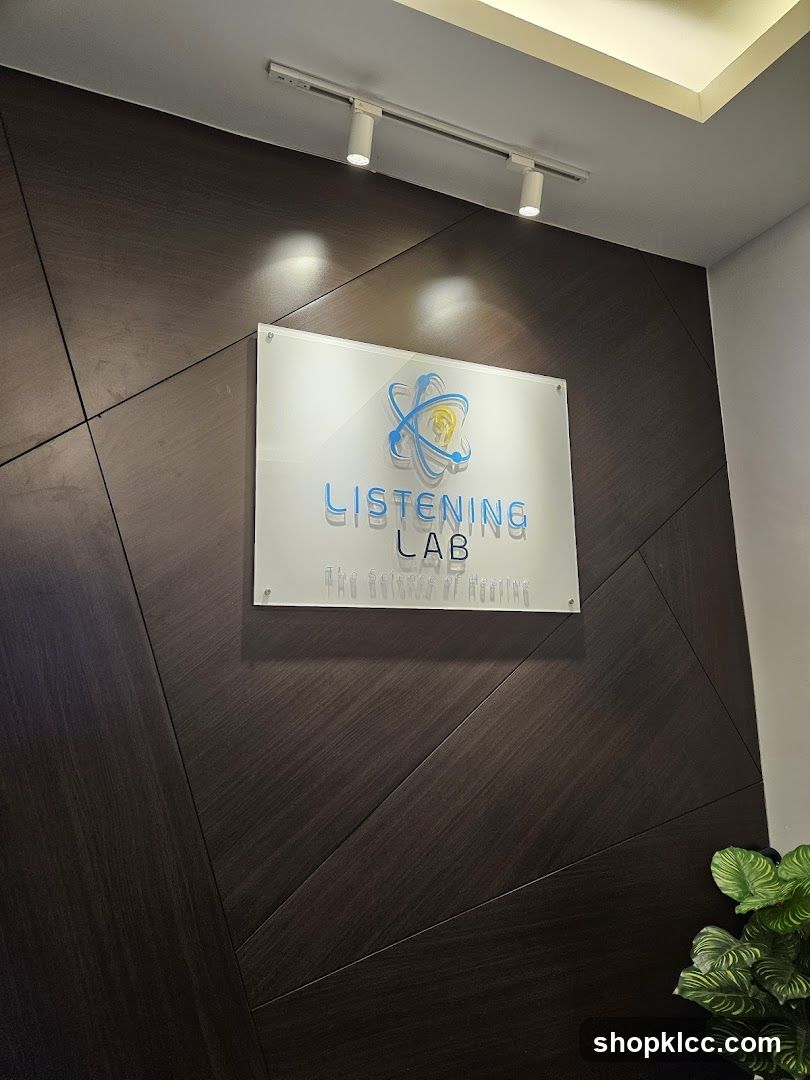 Listening Lab Signage