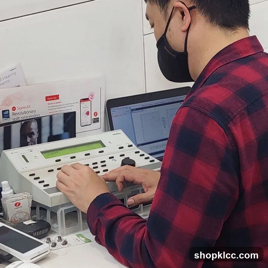 Hearing Aid Testing Setup