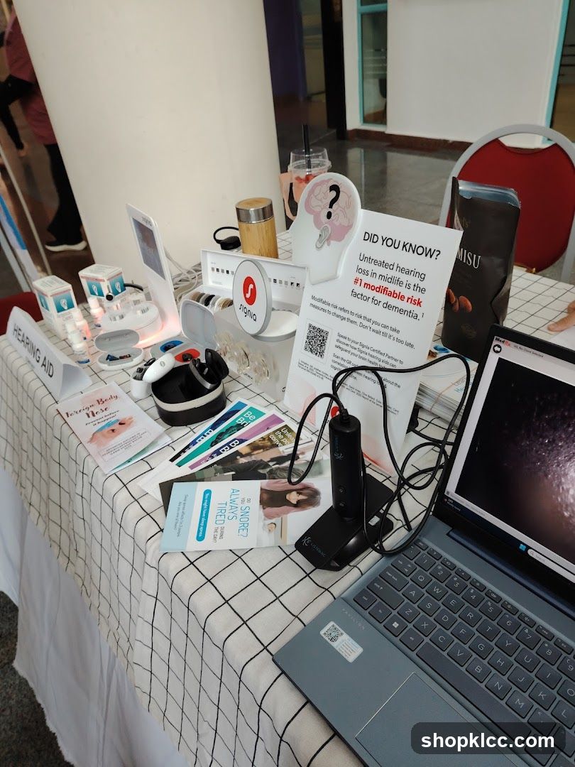 Hearing Aid Exhibition Booth
