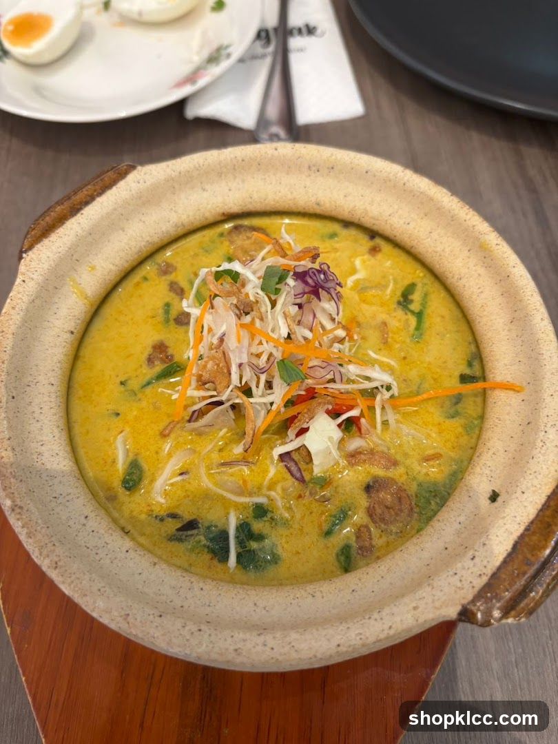 Thai Curry Dish in Clay Pot