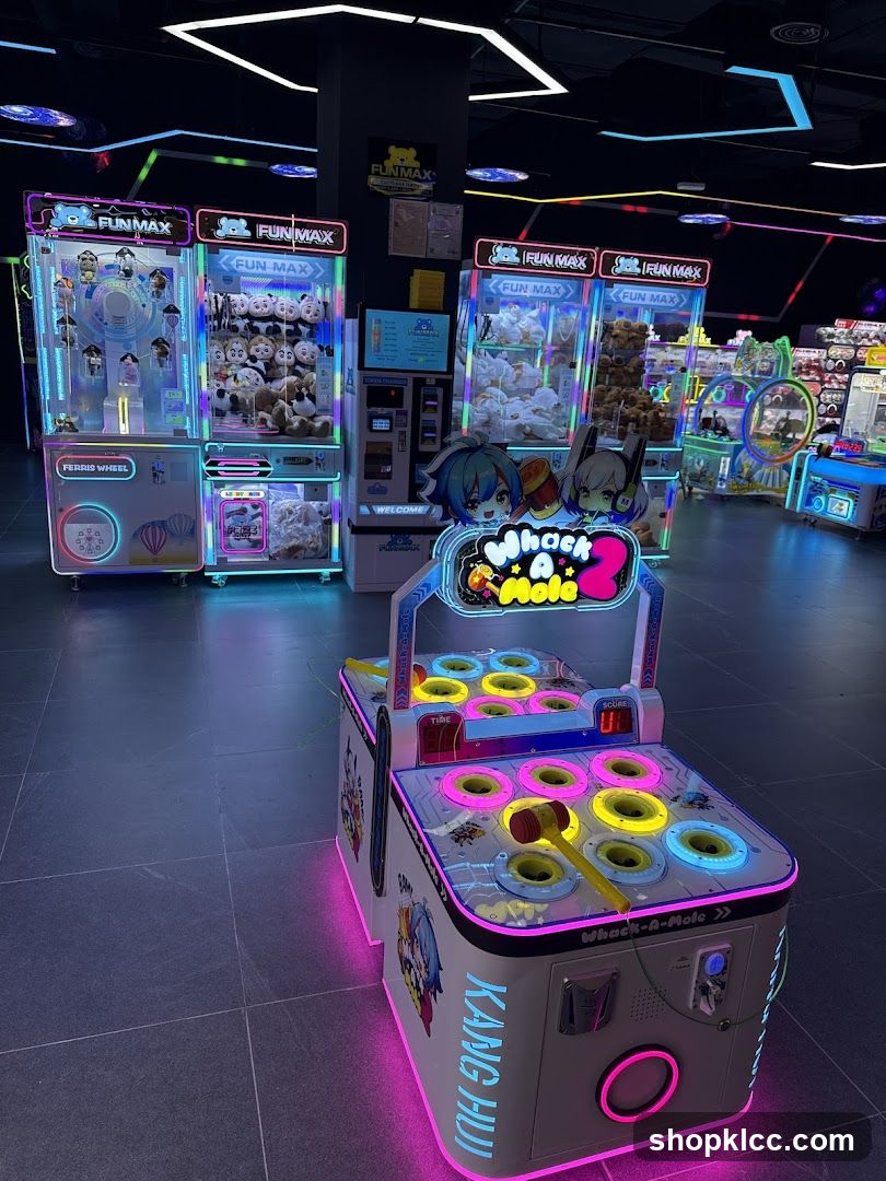 Arcade Game Machines Interior
