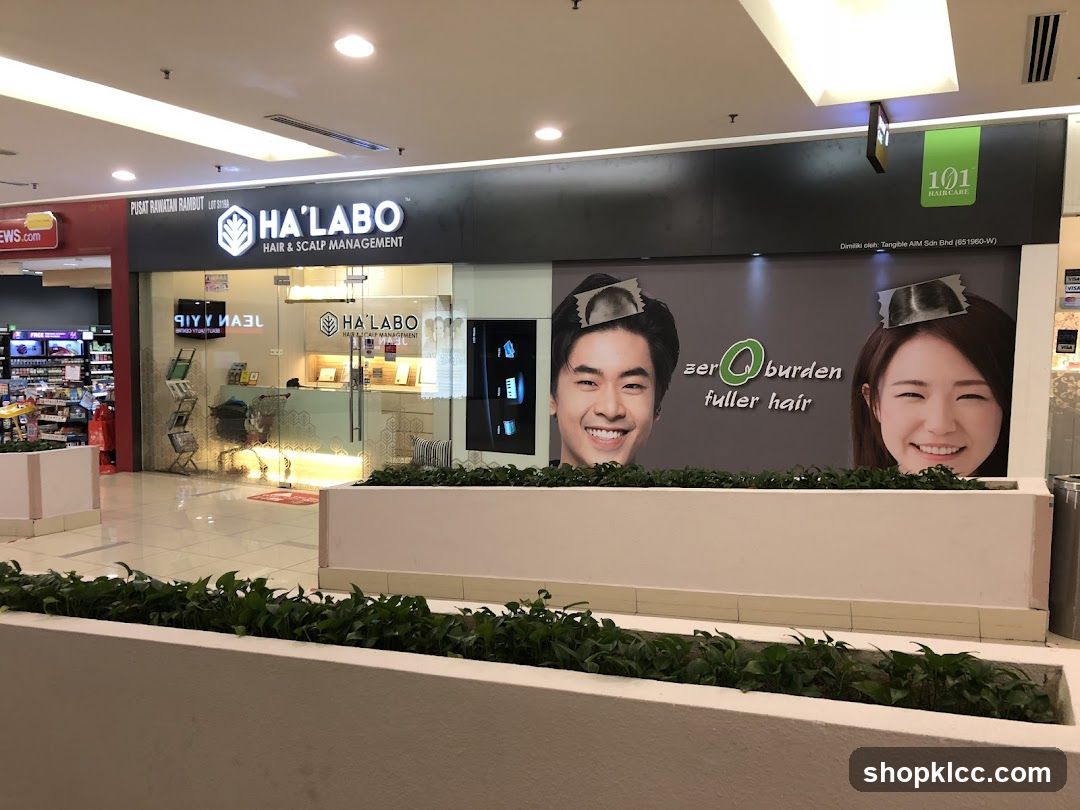 Ha'Labo Hair & Scalp Management Storefront
