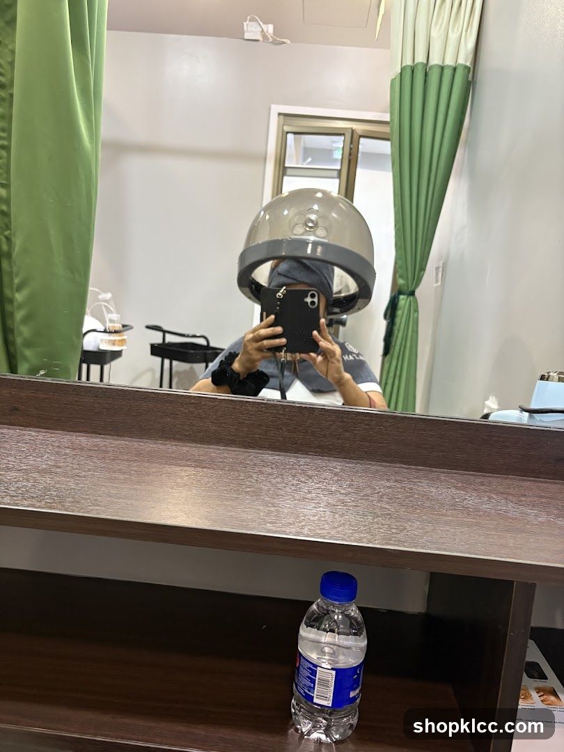Hair Salon Interior Reflection