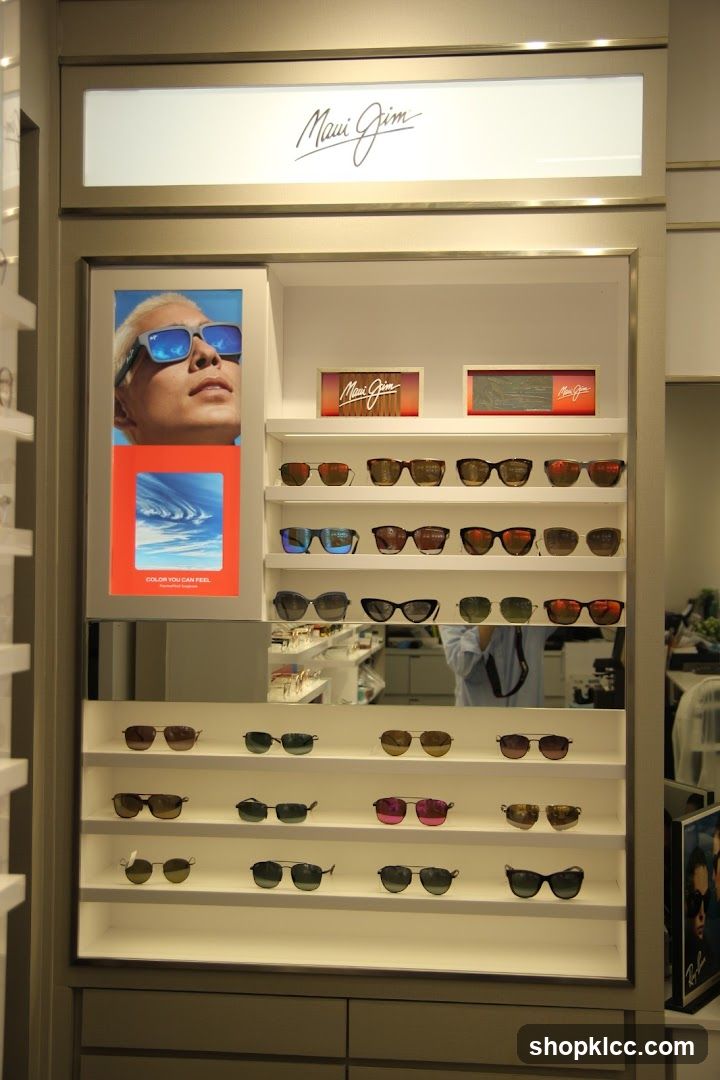 Maui Jim Sunglasses Display