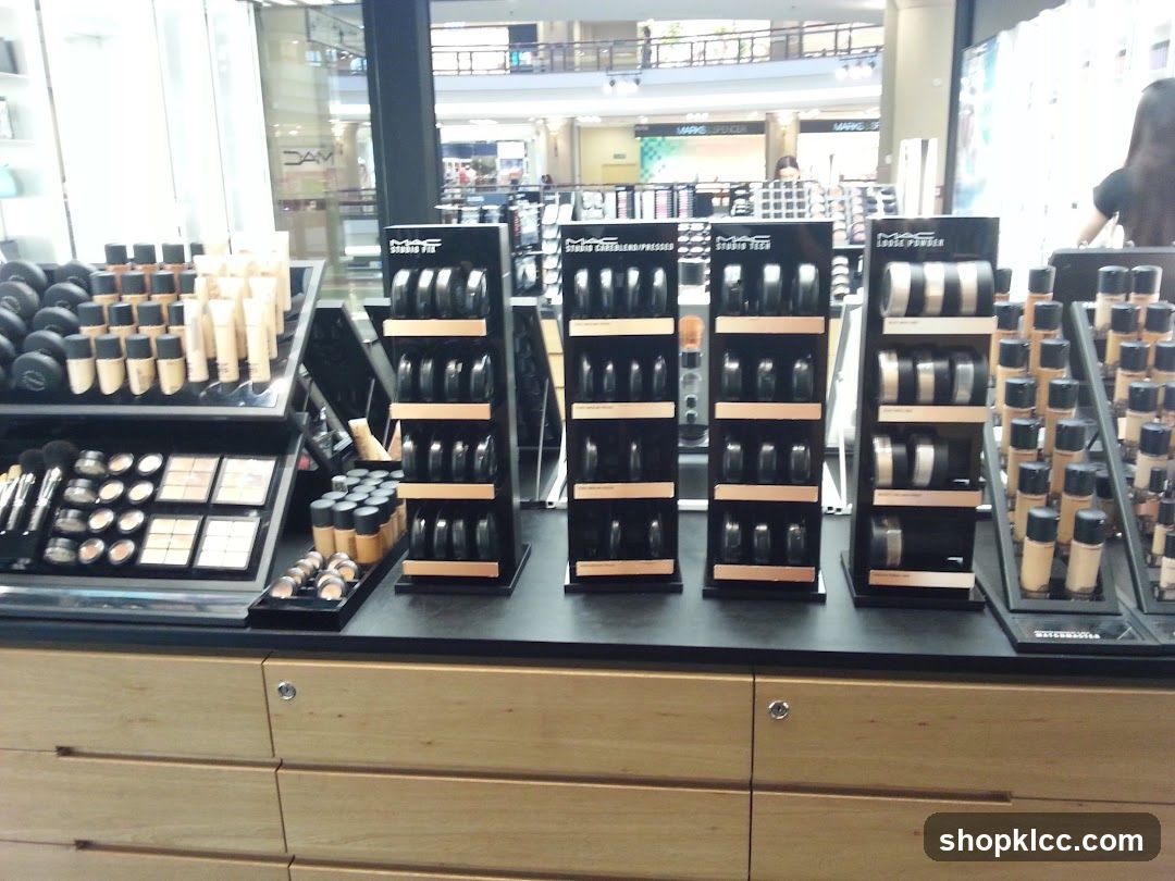 Makeup Display Counter