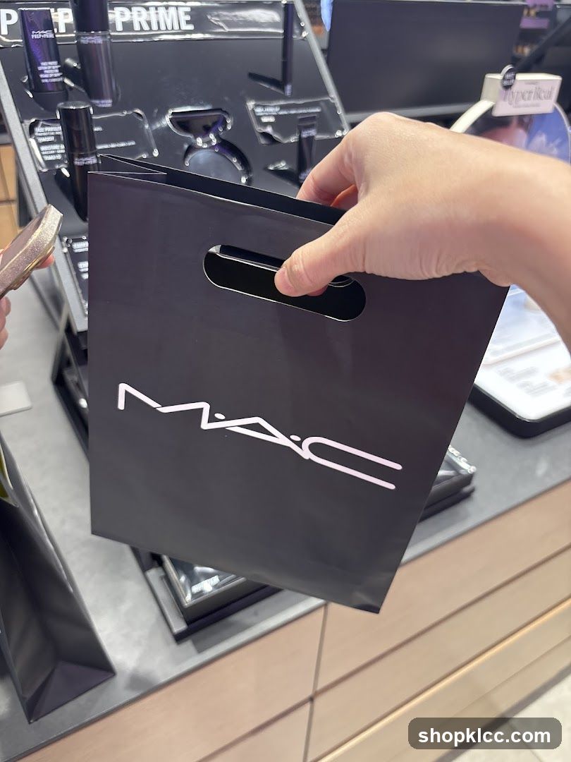 MAC Cosmetics Shopping Bag