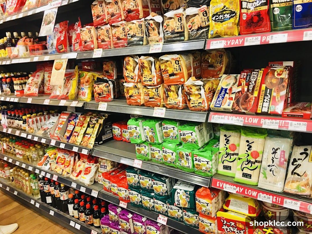 Japanese Grocery Store Aisle