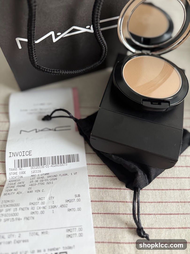 MAC Cosmetics Product Display