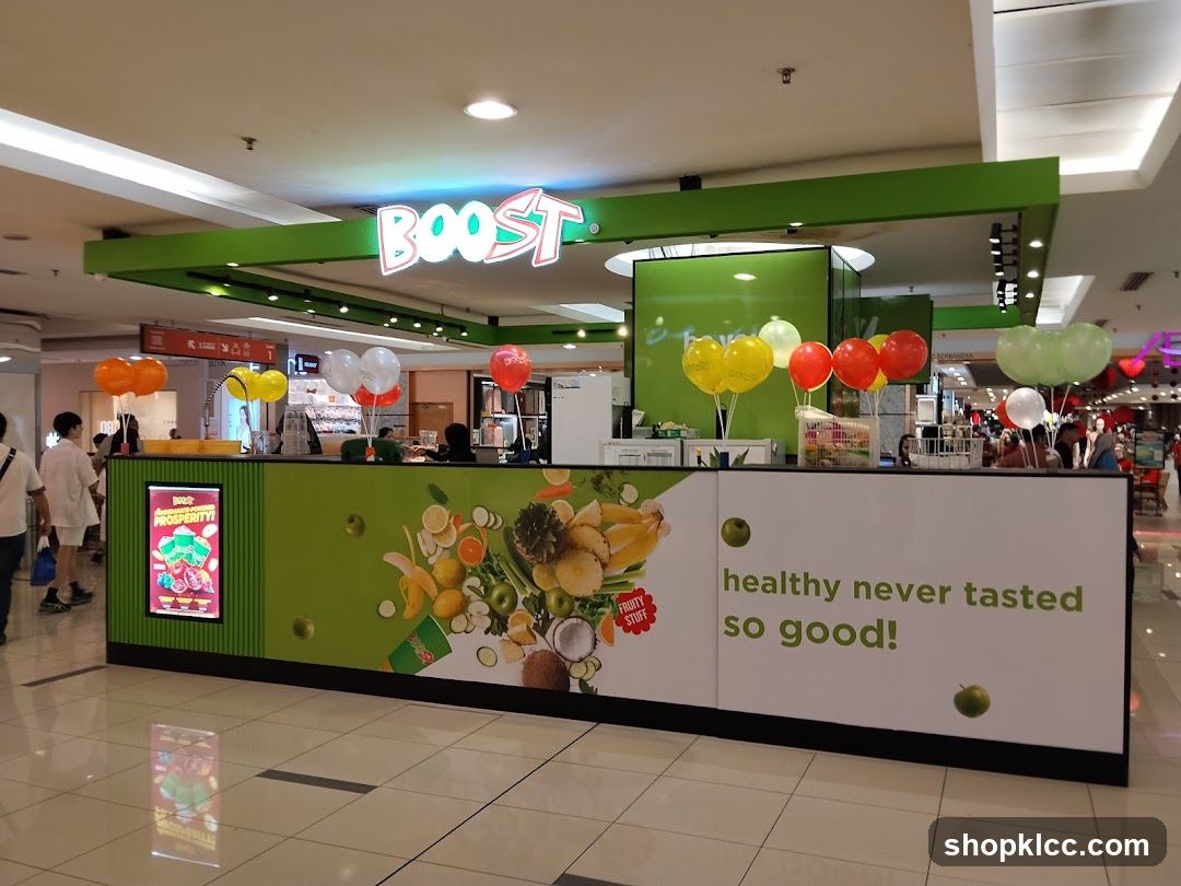 Boost Juice Store Interior
