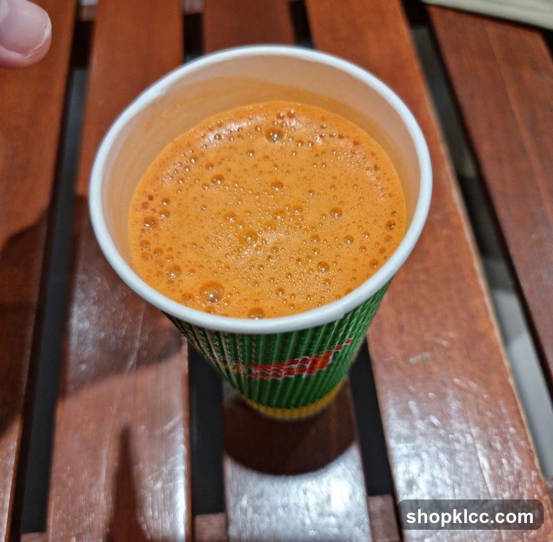 Orange Drink in Cup