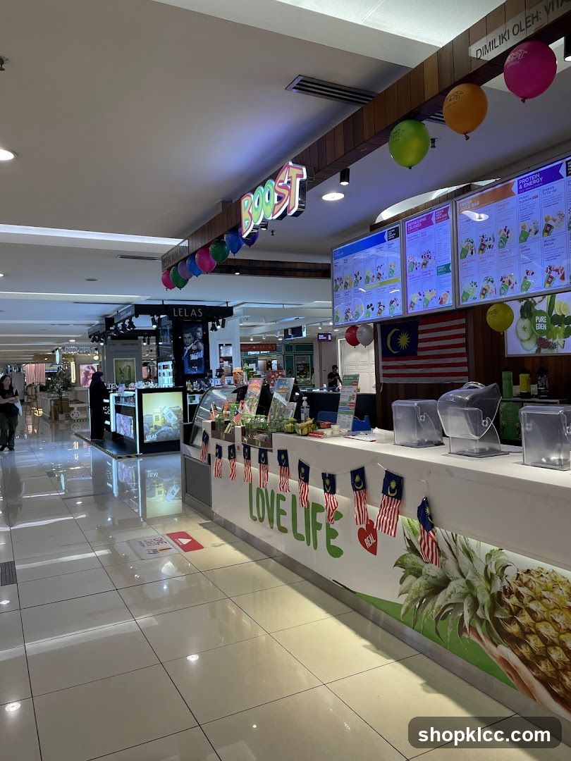 Mall Food Court Interior