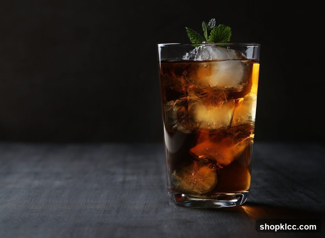 Iced Tea with Mint