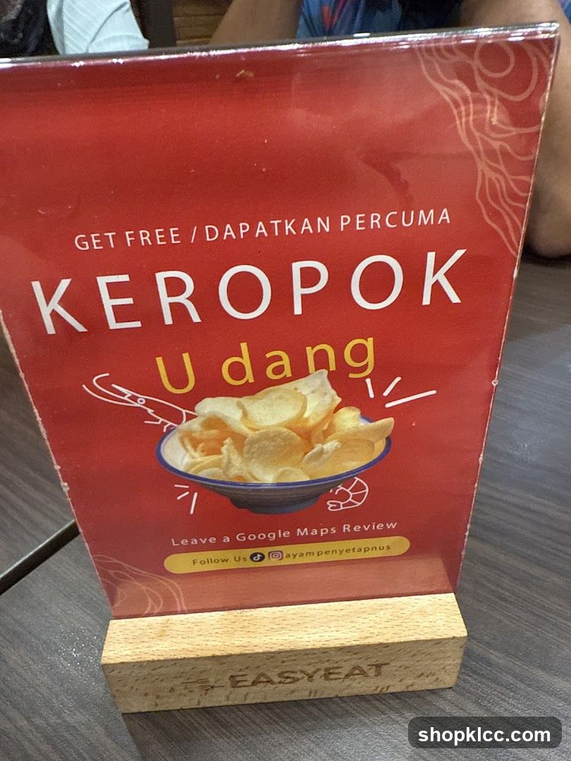 Keropok Udang Promotion