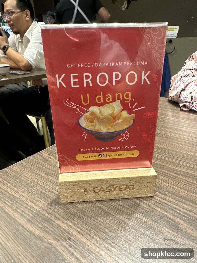 Keropok Udang Promotion