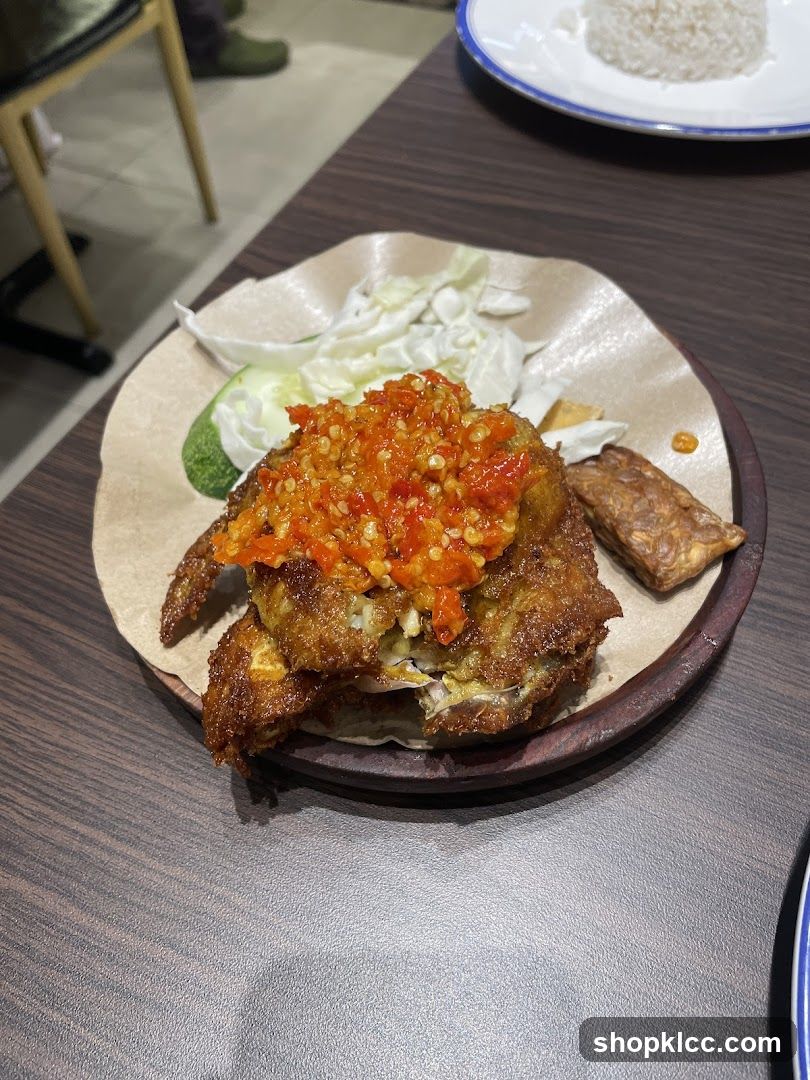 Fried Chicken with Sambal