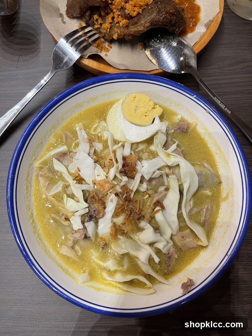 Soto Ayam with Meat