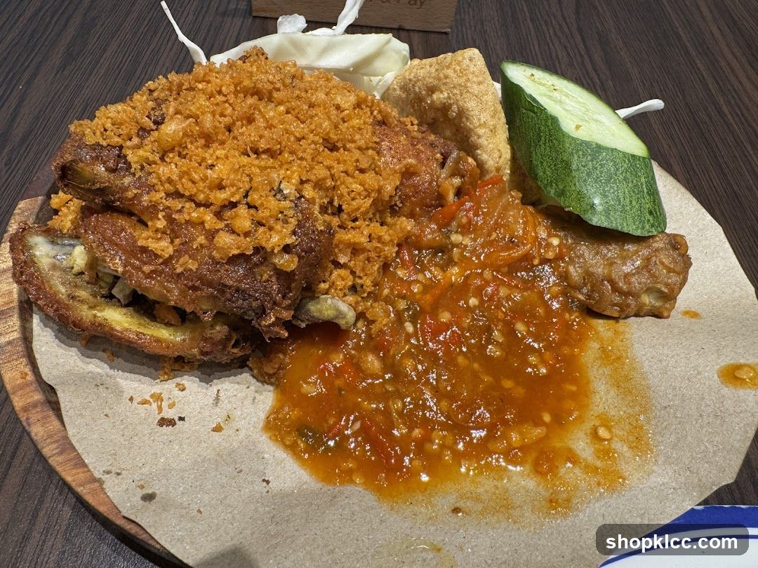 Fried Chicken with Sambal