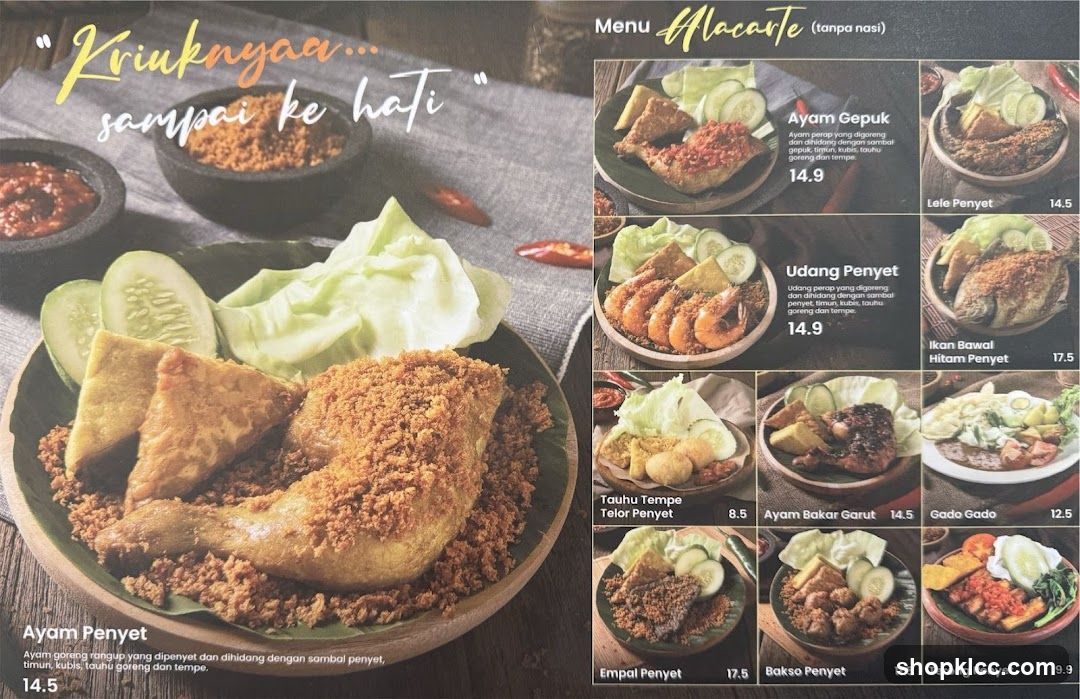 Alacarte (tanpa nasi)