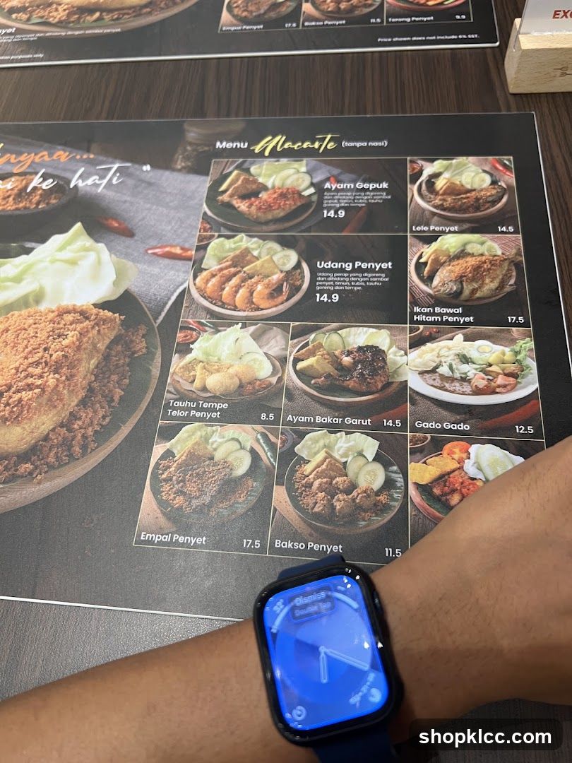 Menu Macarte (tanpa nasi)