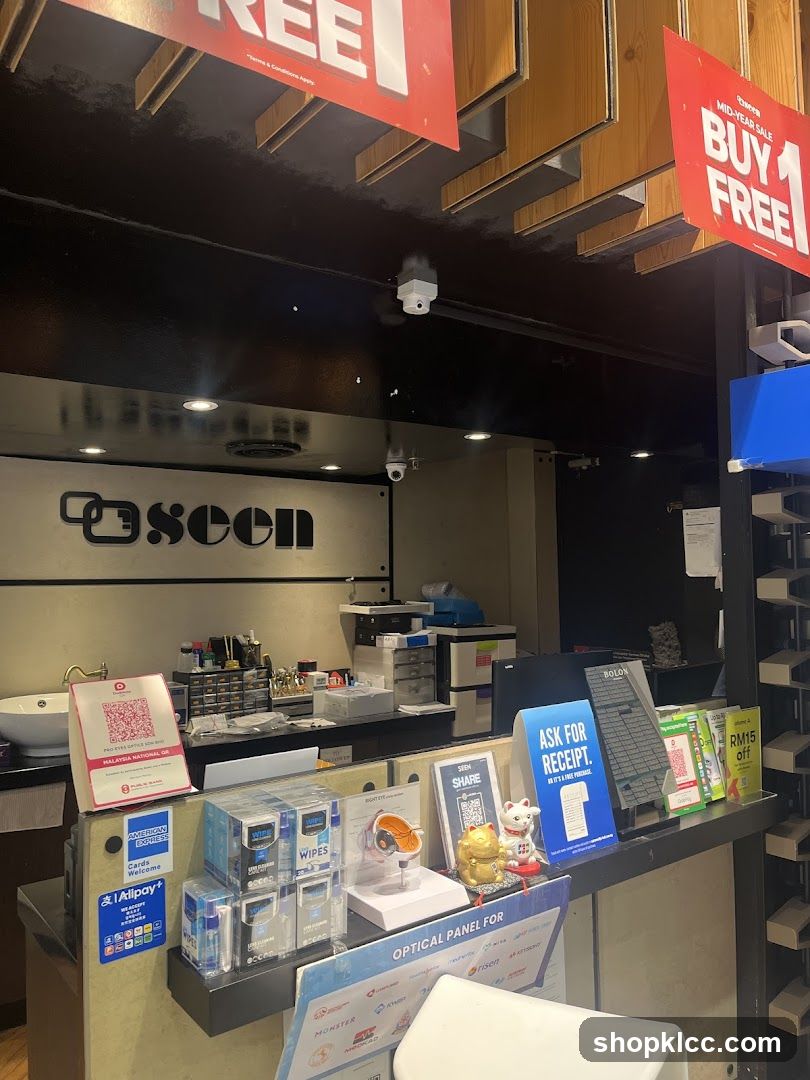 Optical Shop Counter