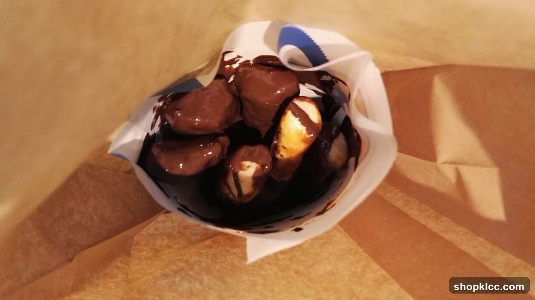 Chocolate Dipped Marshmallows in a Cup