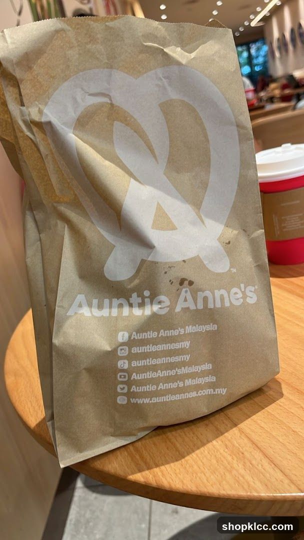 Auntie Anne's Paper Bag