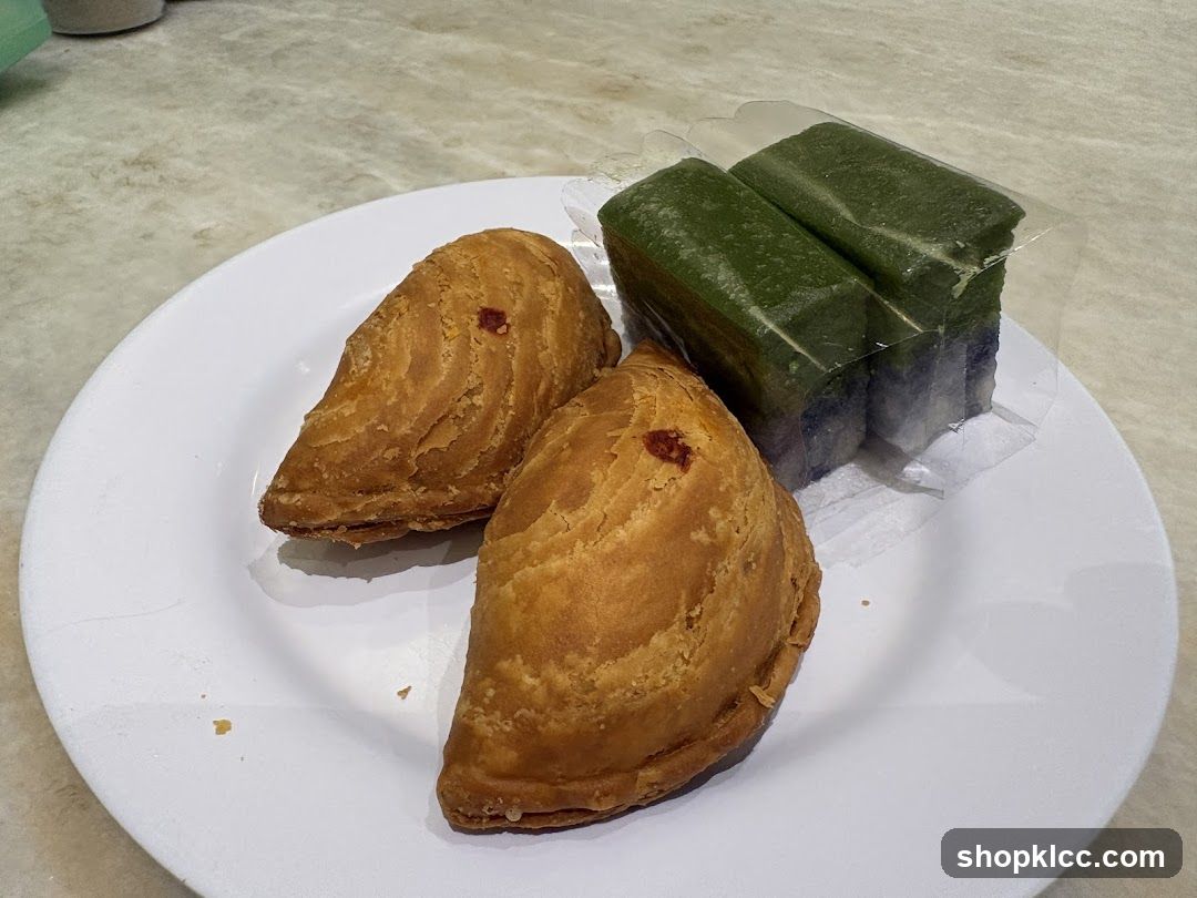 Pastries and Cakes on a Plate