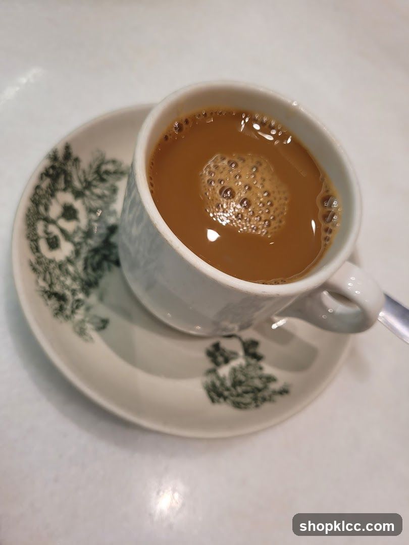Cup of Coffee with Foam