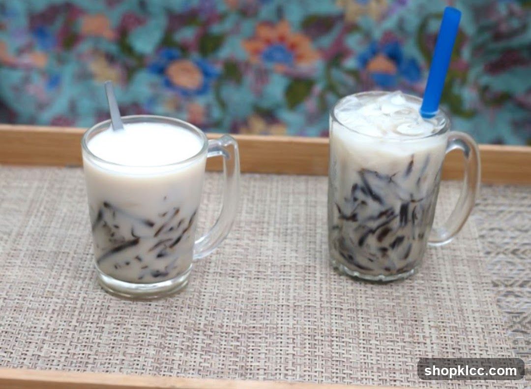 Iced Milk Tea with Jelly
