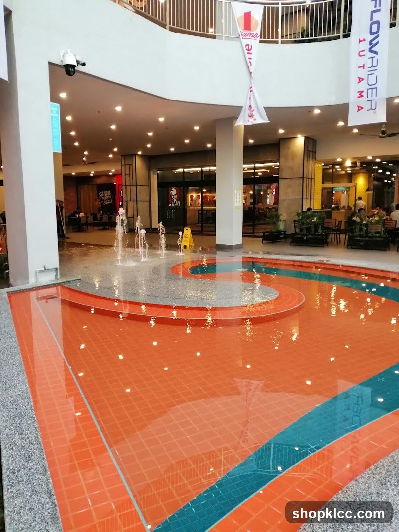 Indoor Water Feature Area