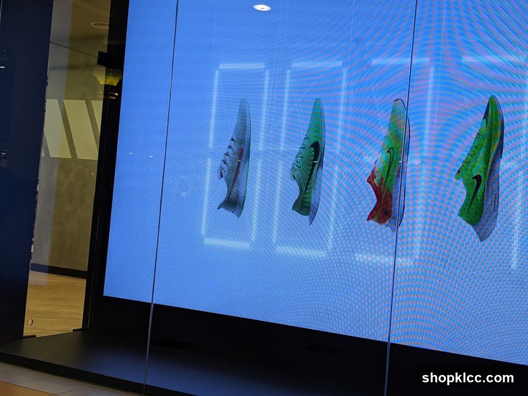 Nike Shoe Display Screen
