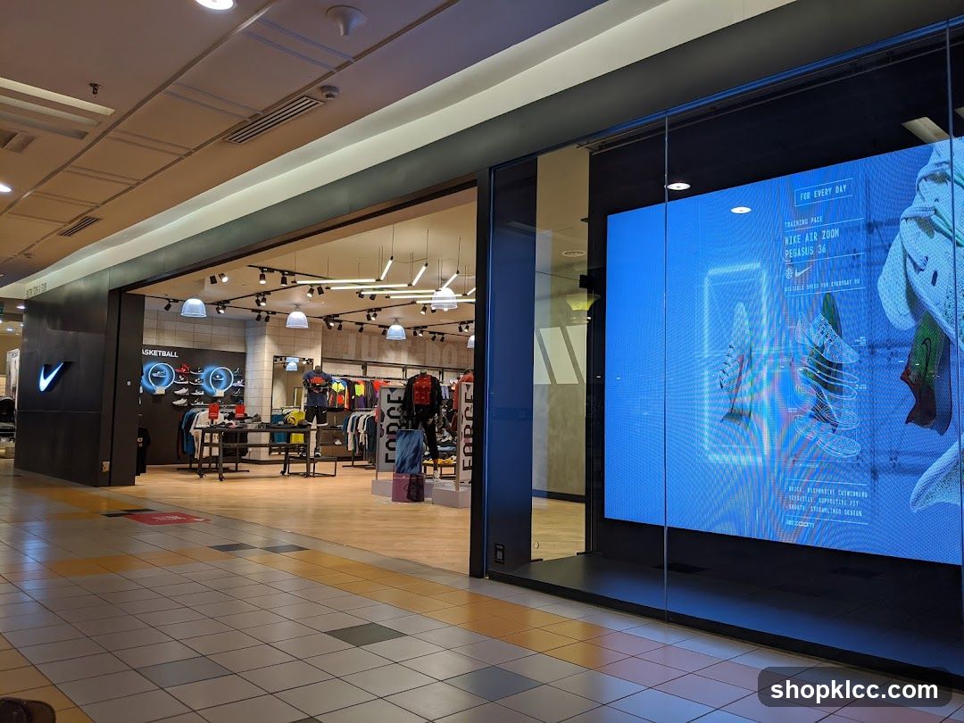 Nike Storefront in Mall