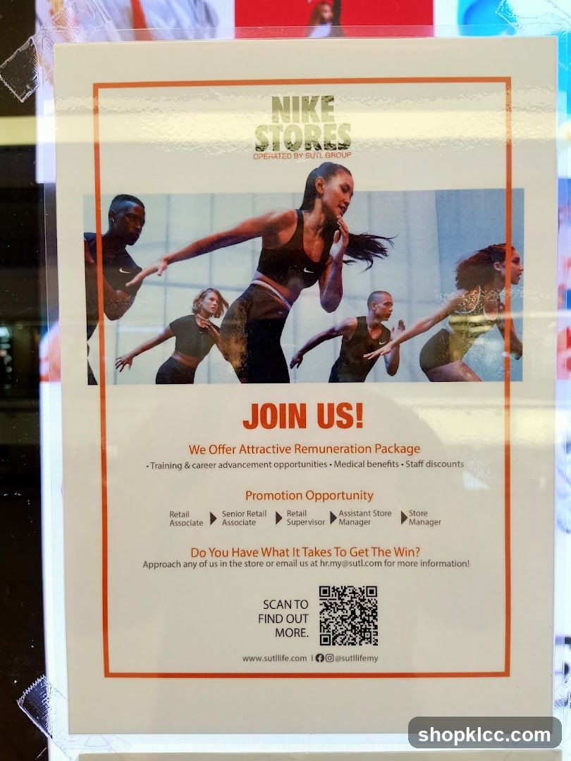 Nike Stores Recruitment Poster