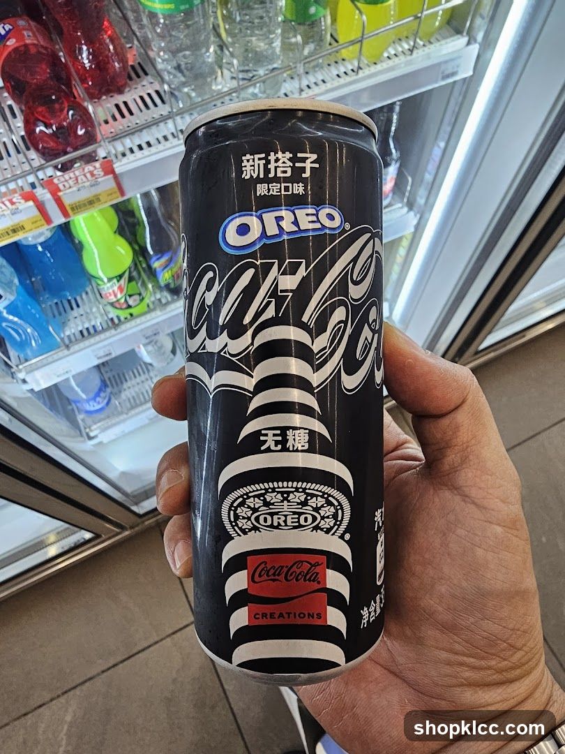 Coca-Cola Oreo Canned Drink
