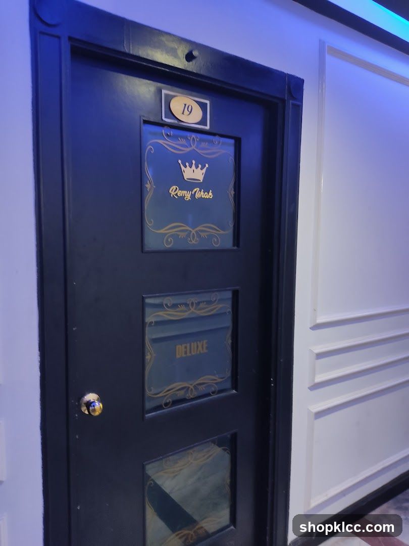 Hotel Room Door