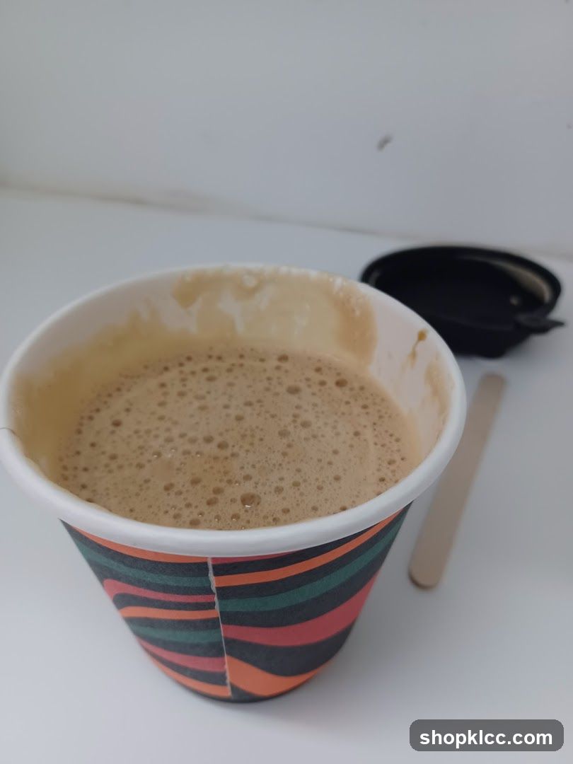Beverage in Cup