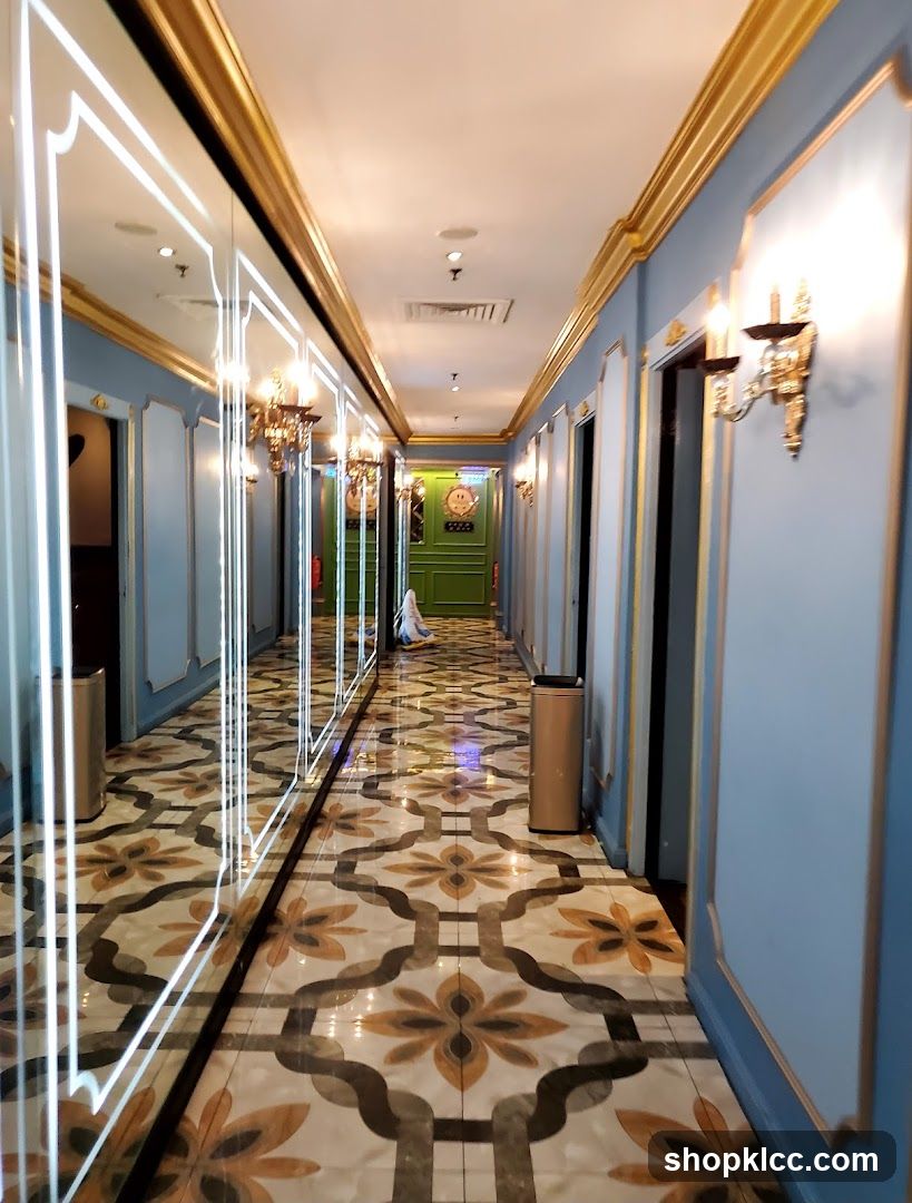 Hotel Corridor Interior