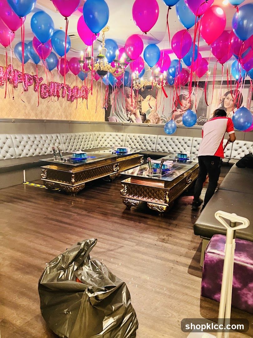 Birthday Party Setup Interior