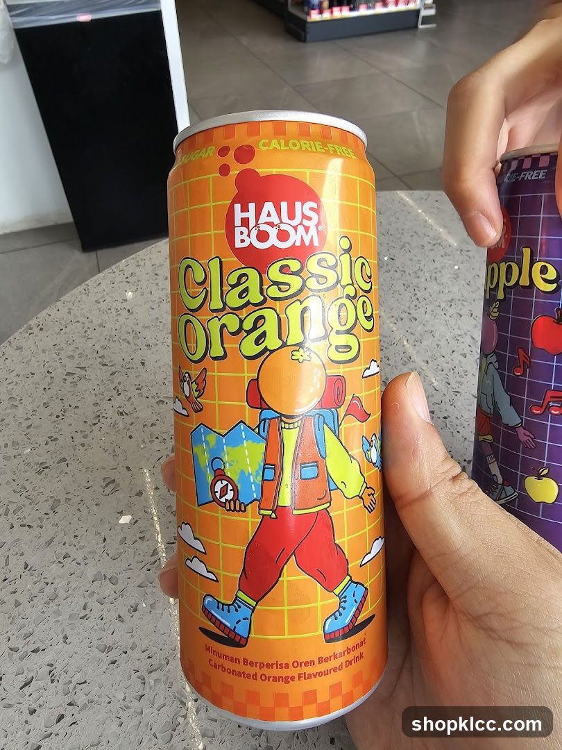 Häagen-Damm Orange Soda Can