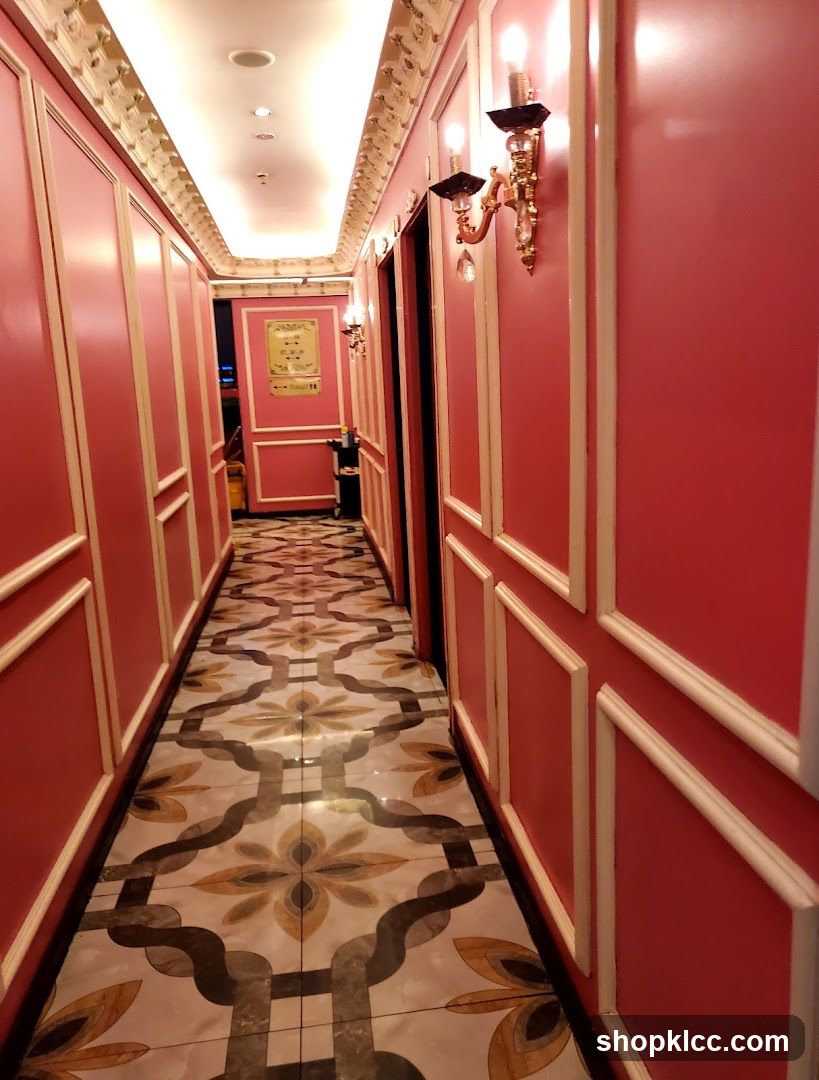 Red Corridor Interior