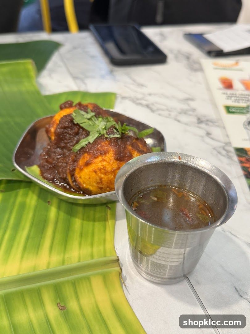 Spicy Egg Dish with Broth