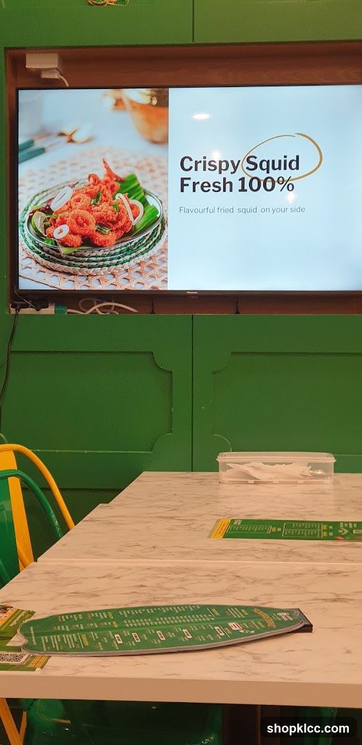 Crispy Squid Advertisement